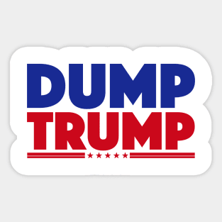 DUMP TRUMP 3 Sticker